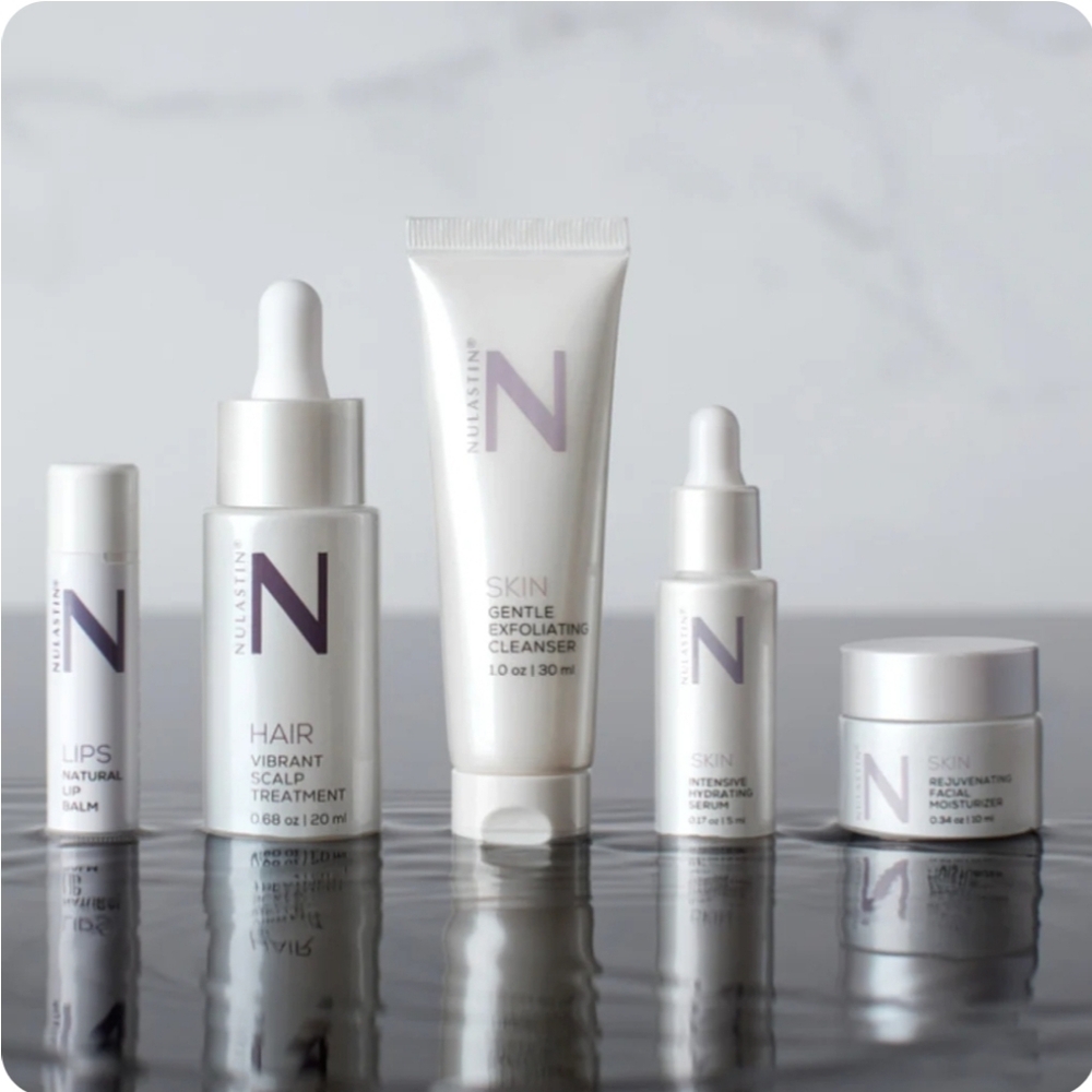 💎NULASTIN💎-LUXE TRAVEL KIT✈️ TSA approved sizes.5pc bundle w/vegan leather bag